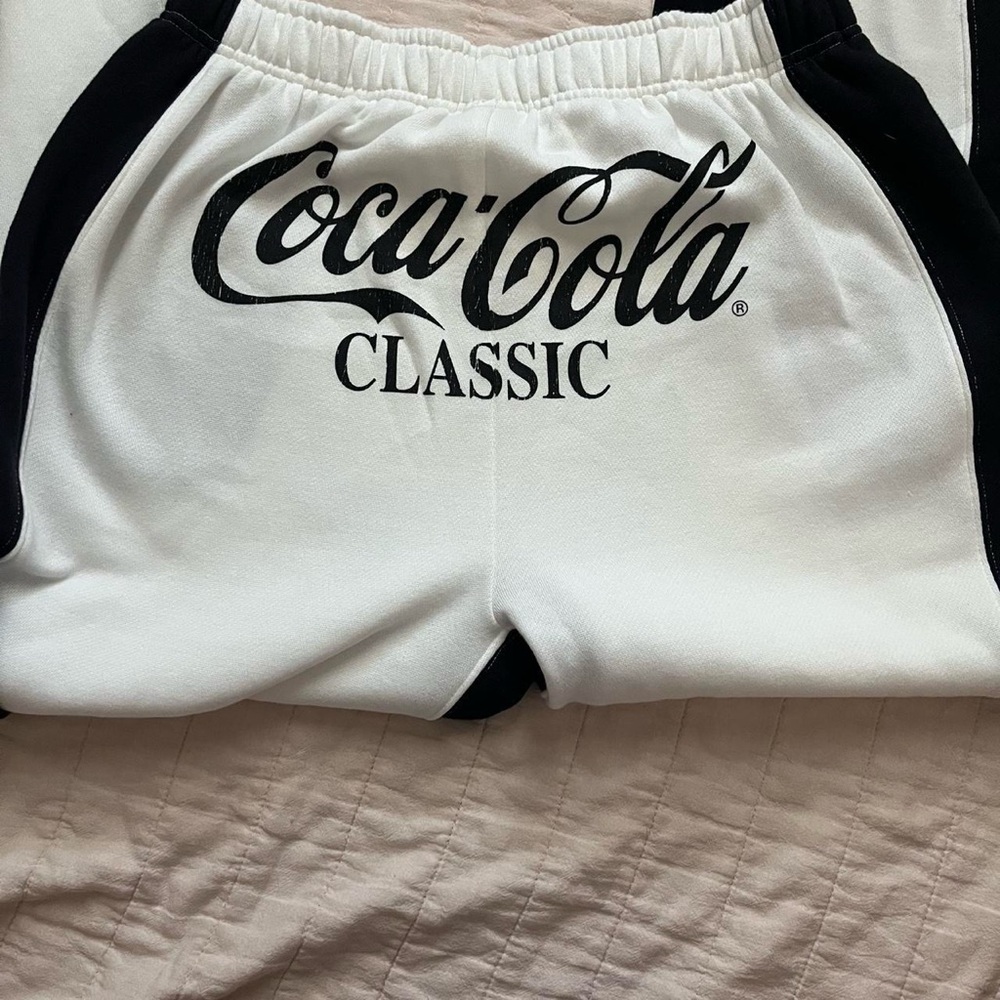 Coca-Cola Black and White sweats